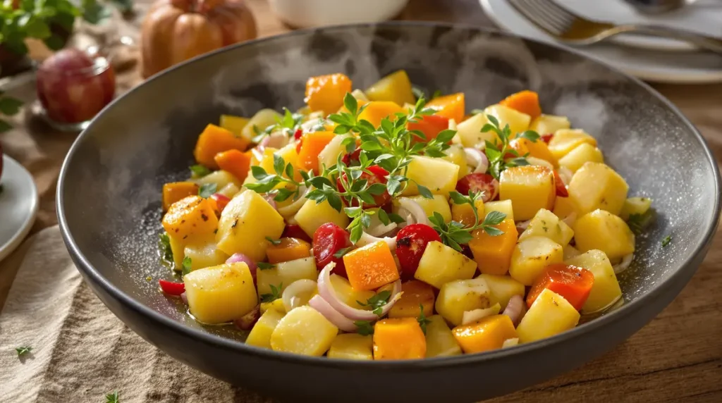 Cuisson à la vapeur : comment préserver les nutriments des pommes de terre, des carottes et des oignons