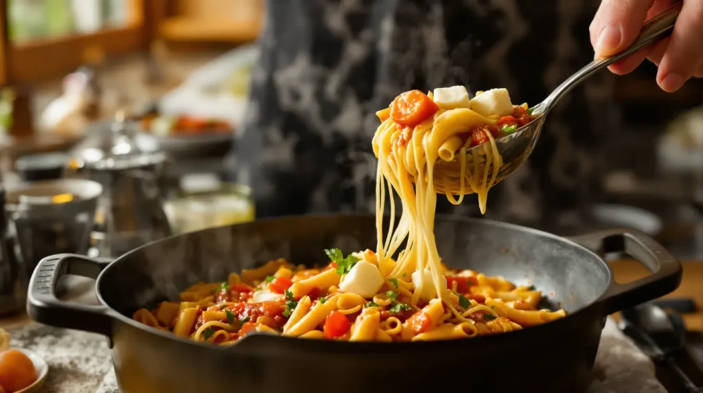 « Je ne fais plus la vaisselle le soir » : ce one-pot pasta à l'italienne a tout changé