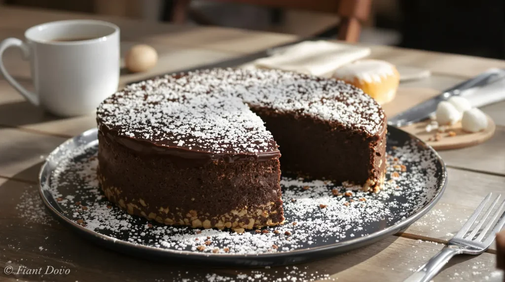 Le gâteau au chocolat italien de Laurent Mariotte est devenu un classique chez nous à chaque occasion