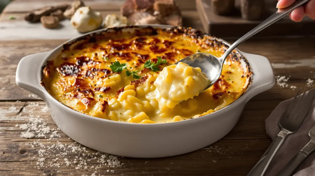 Oubliez la béchamel : cette sauce dont les chefs raffolent change tout au gratin !