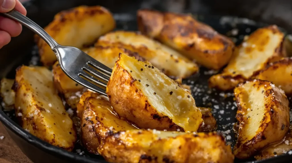 Pommes de terre au four : l’astuce toute simple pour les rendre bien croustillantes, à tous les coups