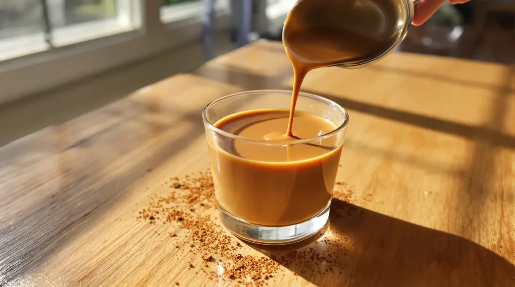 Crème dessert express au café : j’adore sa texture fondante et veloutée, sans œuf, au goûter