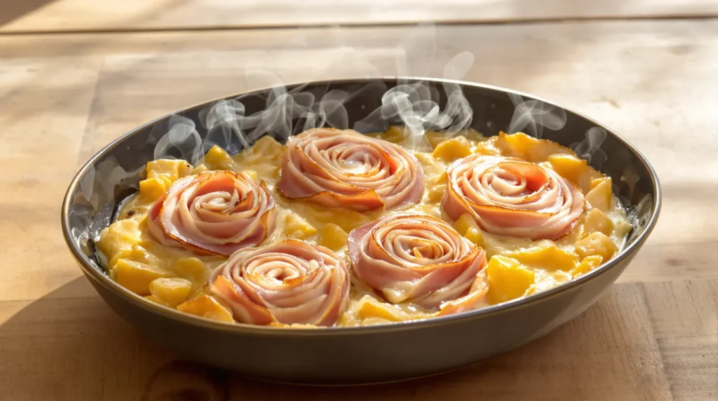Gratin léger poireaux-jambon : prêt en 25 minutes, délicieux et peu calorique